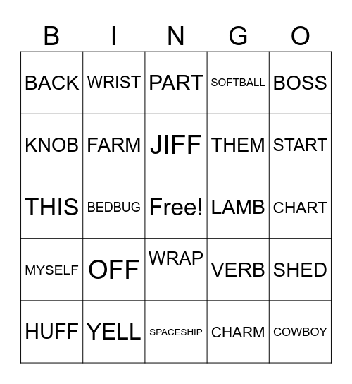 FIRST GRADE CHRISTMAS Bingo Card