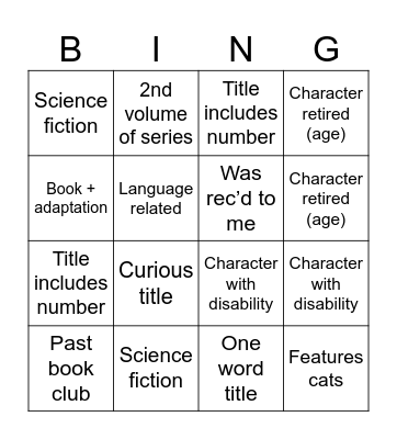 CatDQ's bingo Card