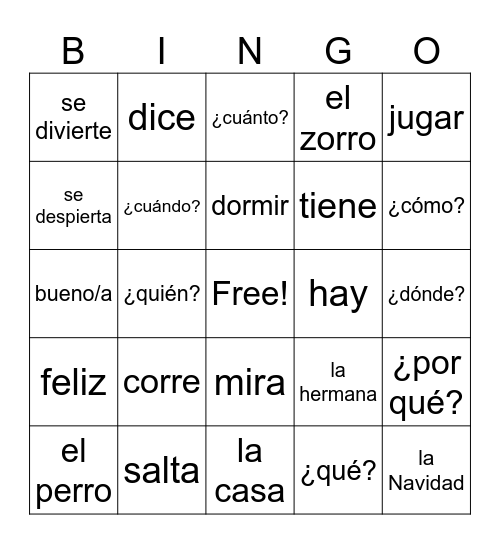 MOVIE TALK-Buster the Boxer Bingo Card