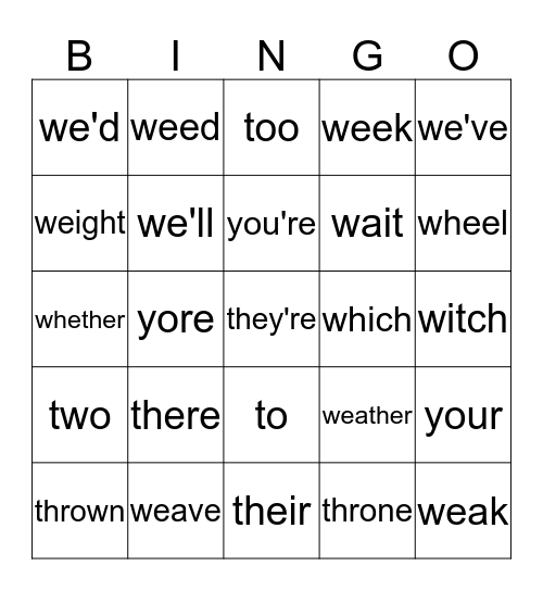SRC Bingo by Makayla and Viktoria Bingo Card