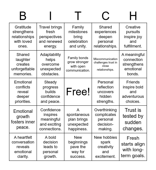 Aries ♈️ | Taurus ♉️ | Capricorn ♑️ Bingo Card