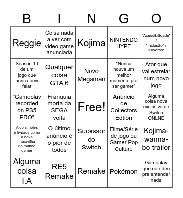 Motta Bingo Card