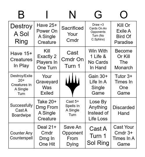 2024 OPA XMAS BINGO Card