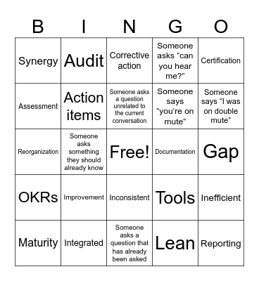 Three Hours of Fun! Bingo Card