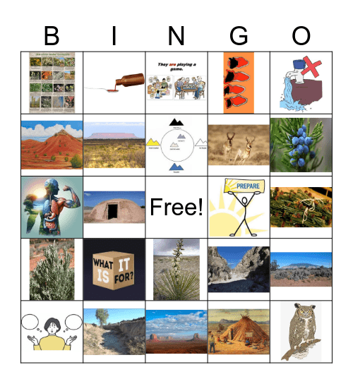 Unit 6 Bingo Card