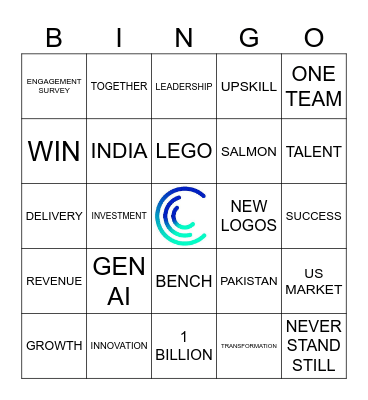 Christmas Townhall Bingo Card