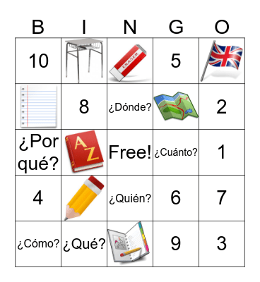 L3 Unit 1 Bingo Card