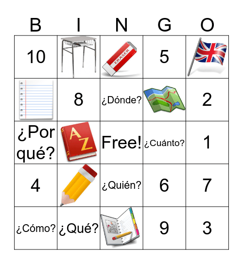 L3 Unit 1 Bingo Card