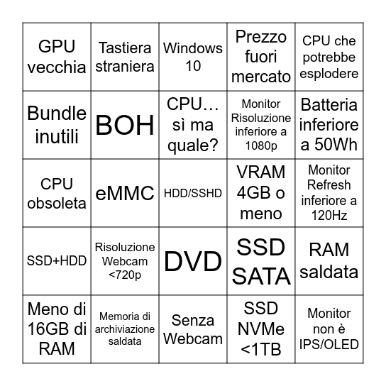 TombolaTech - Portatile gaming Bingo Card