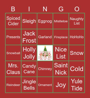 Moby Holiday Bingo 2024 Bingo Card