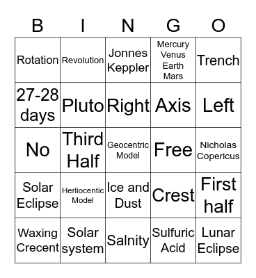 Bingo hello Bingo Card