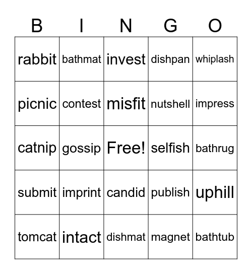 vc.cv Bingo Card