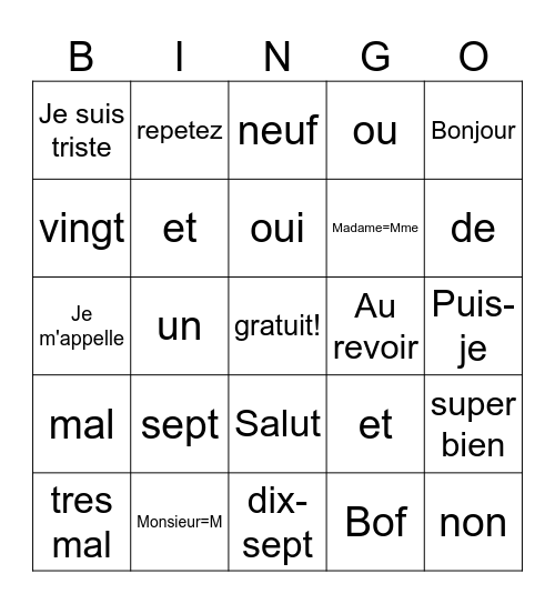 Jayla Blanco Bingo Card
