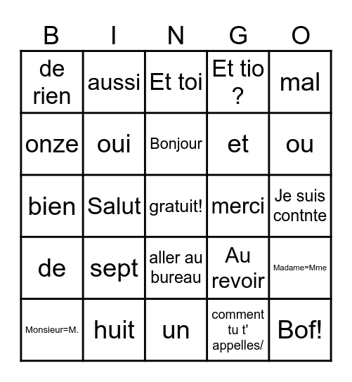 Ah'Niyah Davis Bingo Card