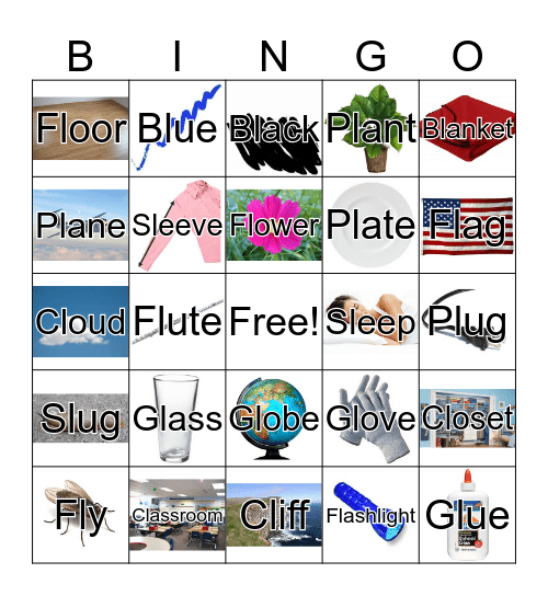 L blend Bingo Card