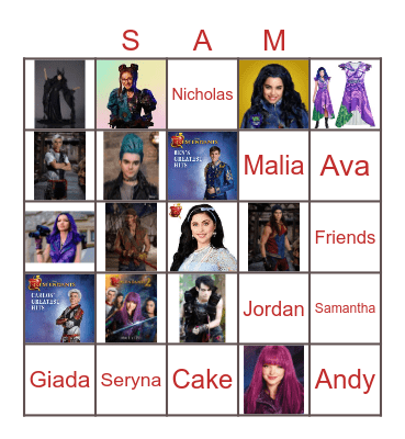 Happy Birthday Bingo Card