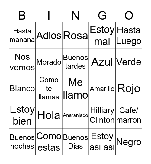 Trump's Wall of Mexico Bingo Card