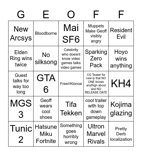 Bill clinton kid returns Bingo Card