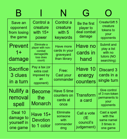 Budget Bingo Card 2 Bingo Card