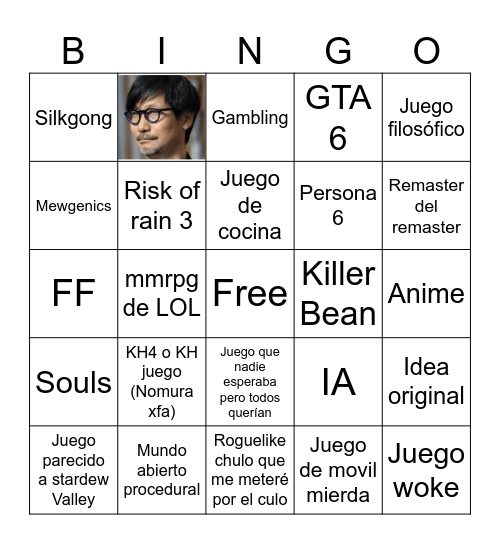 E3n´t Bingo Card
