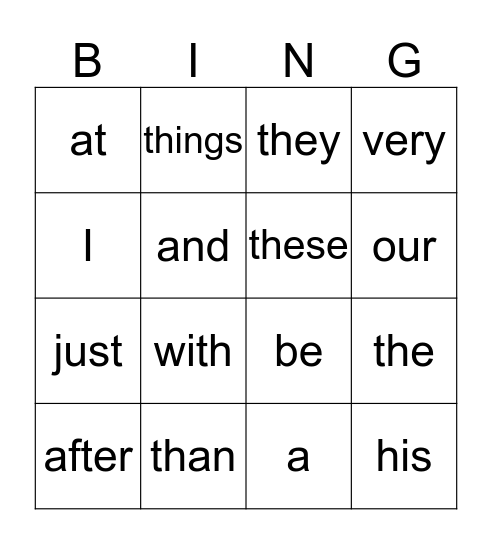 Roperville Fry Guy BING Bingo Card