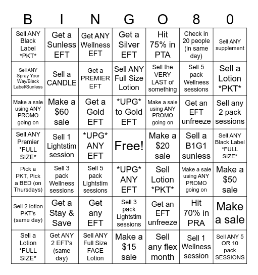 ✨❄️🌟🪩JANUARY BINGO🪩🌟 ❄️✨ Bingo Card