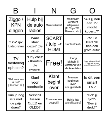 MM KTV BINGO Card