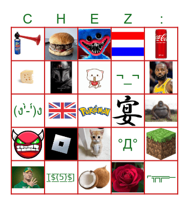 Birthday bingo :) Bingo Card