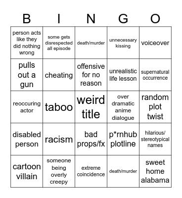 Tomorrow's Teaching's Bingo Card