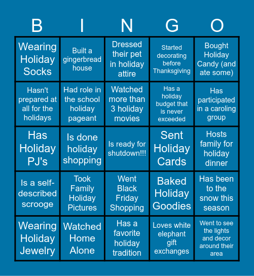 Employee Comms Fungo Bingo Card