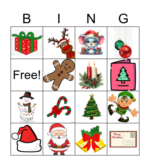 B I N G O Bingo Card