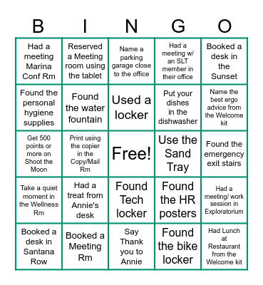 On Lok Bingo! Bingo Card