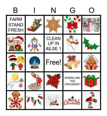 Christmas Bingo Card