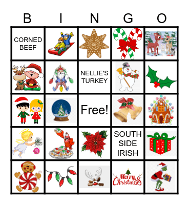 Christmas Bingo Card