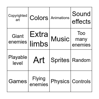 AI BINGO Card