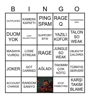 HICHIGO BINGO Card