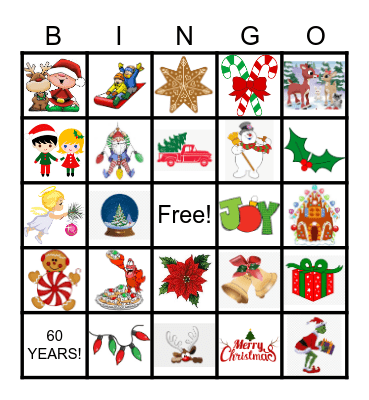 Christmas Bingo Card