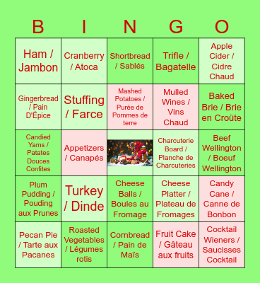 XMAS BINGO Card