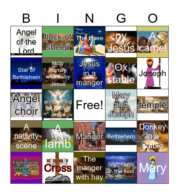 CCSA Christmas WN Bingo Card