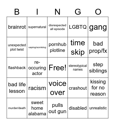 me and mexi Bingo Card