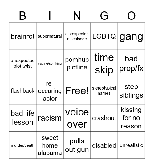 me and mexi Bingo Card