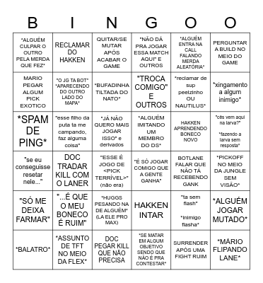 BINGO FLEX DO DEEP SPACE Bingo Card