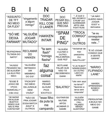 DEEP SPACE BOYS - HAKKEN Bingo Card