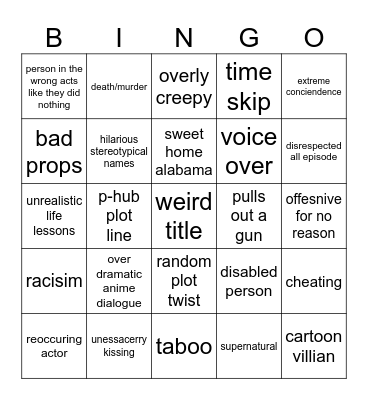 Tommorrow's Teaching Bingo Card