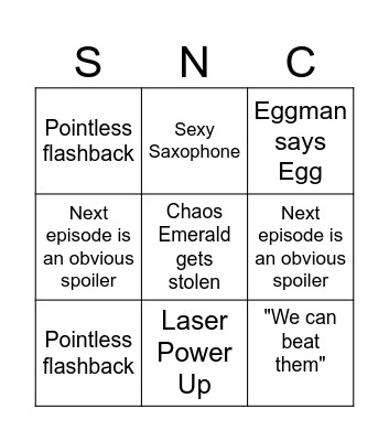 e Bingo Card