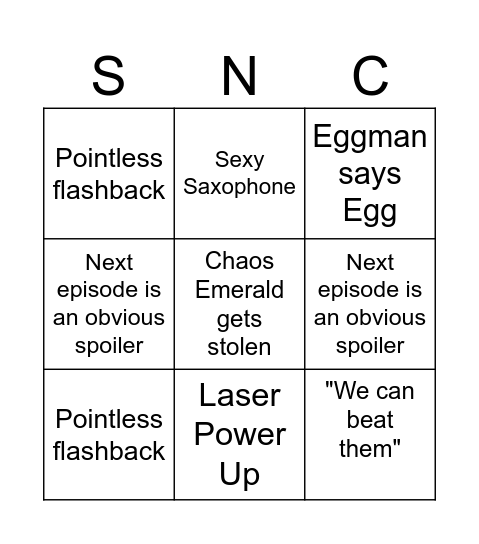 e Bingo Card