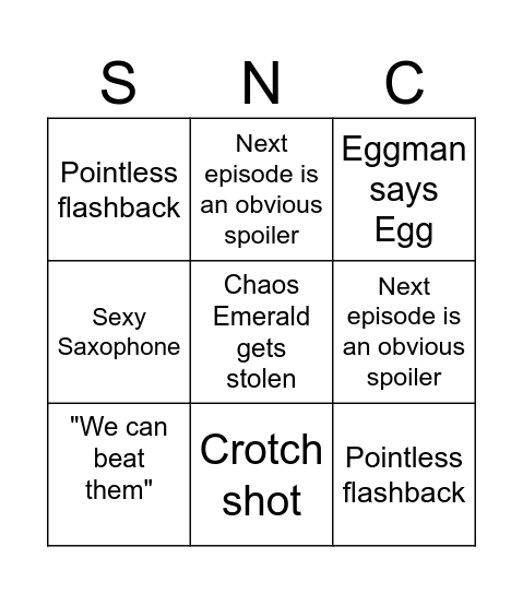 e Bingo Card