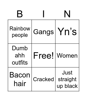 Fight in the school Bingo Card