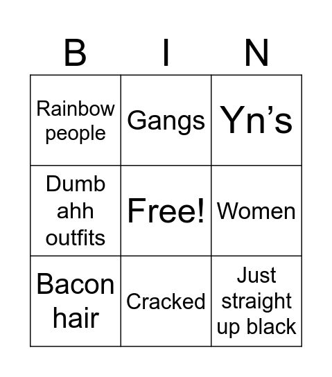 Fight in the school Bingo Card