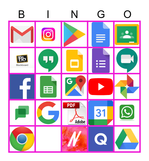 APPS Bingo Card